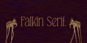 Falkin Serif font download