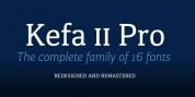 Kefa II Pro font download