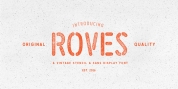 Roves font download