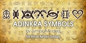Adinkra Symbols font download