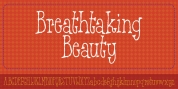 Breathtaking Beauty font download
