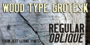 Wood Type Grotesk JNL font download