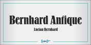 Bernhard Antique font download
