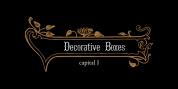 Decorative Boxes font download