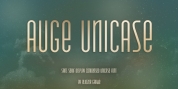 Auge Unicase font download