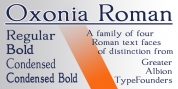 Oxonia Roman font download