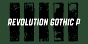 Revolution Gothic P font download