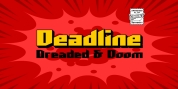 Deadline font download
