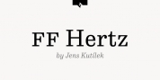FF Hertz font download