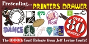 Printers Drawer JNL font download