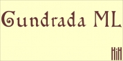 Gundrada ML font download