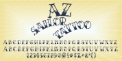 AZ Sailor Tattoo font download