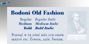 URW Bodoni Old Fashion font download