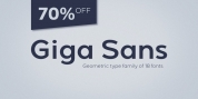 Giga Sans font download