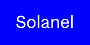 Solanel font download