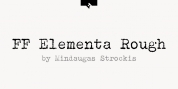 FF Elementa Rough font download