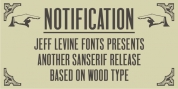 Notification JNL font download