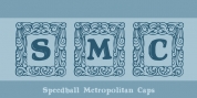 Speedball Metropolitan Caps font download