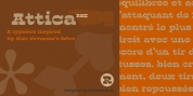 Attica font download