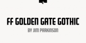 FF Golden Gate Gothic font download