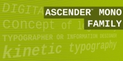 Ascender Sans Mono font download