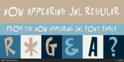 Now Appearing JNL font download