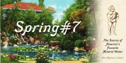Spring#7 font download