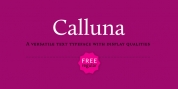 Calluna font download