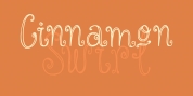 Cinnamon Swirl font download