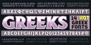 Greek Font Set 1 font download
