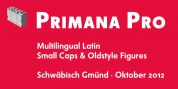 Primana Pro font download