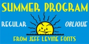 Summer Program JNL font download