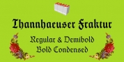 Thannhaeuser Fraktur font download