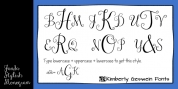 Janda Stylish Monogram font download