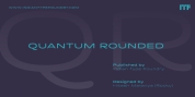 Quantum Rounded font download