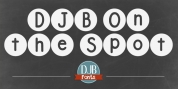 DJB On The Spot font download
