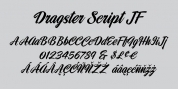 Dragster Script JF font download