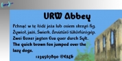 Abbey font download