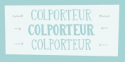Colporteur font download