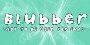 Blubber font download