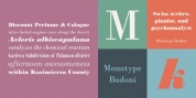 Monotype Bodoni font download