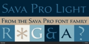 Sava Pro font download