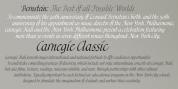 Carnegie Classic font download