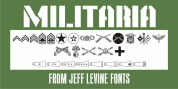 Militaria JNL font download