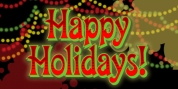 Happy Holidays font download