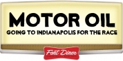 Motor Oil font download