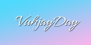 VujahDay font download