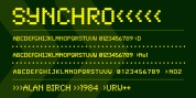 Synchro font download