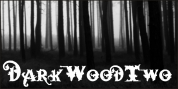 Dark Wood font download