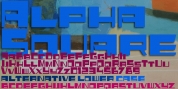 AlphaSquare font download